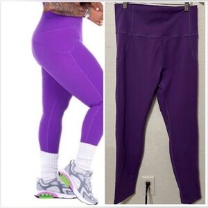 🚀FbF Vibrant Purple Women's Leggings size XL NWT